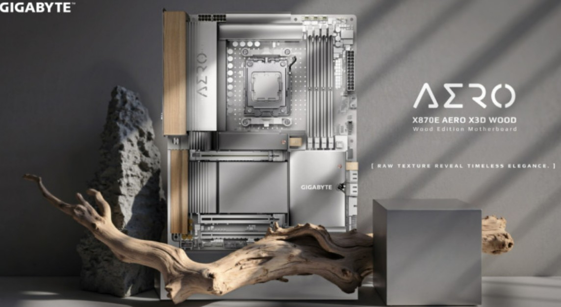 বিশ্বের প্রথম কাঠের মাদারবোর্ড উন্মোচন! গিগাবাইটের এক্স৮৭০ ই অ্যারো এক্স থ্রিডি উড এখন বাংলাদেশের বাজারে